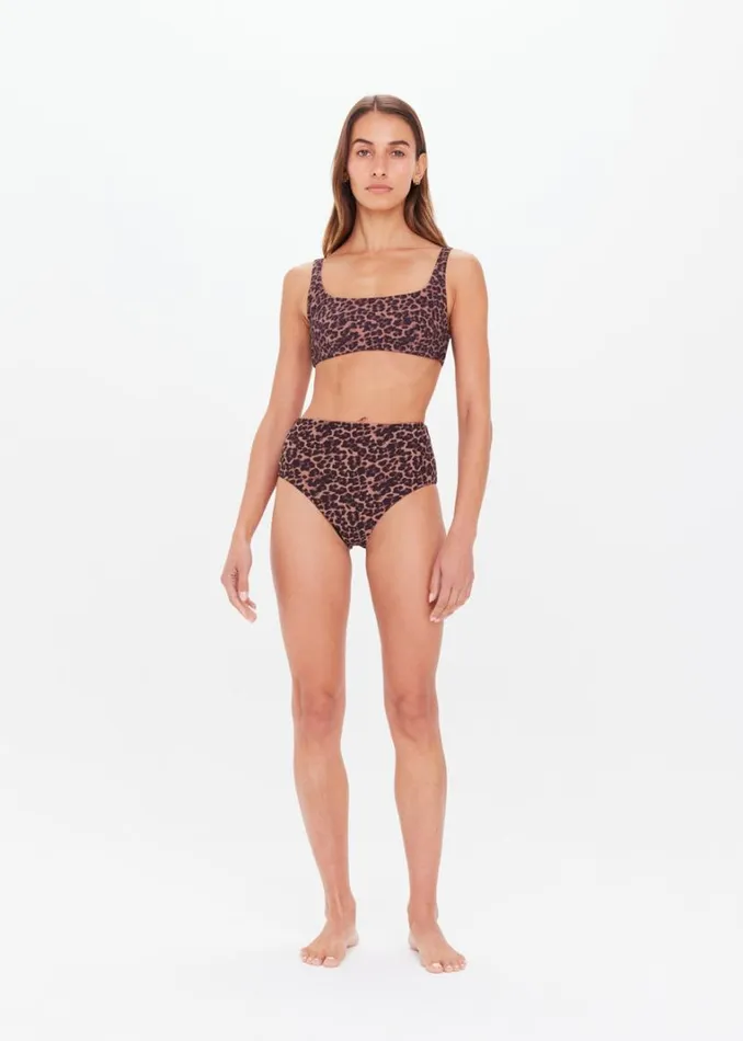 The Upside BIARRITZ NAOMI PANT Leopard Shop Swim Bottoms The Upside BIARRITZ NAOMI PANT Leopard Shop Swim Bottoms