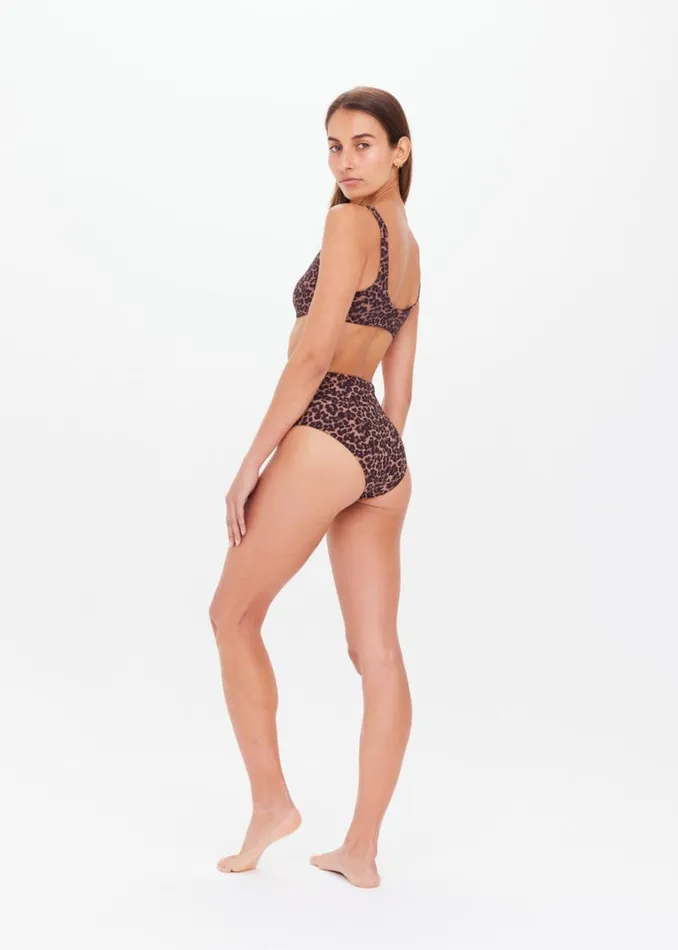 The Upside BIARRITZ NAOMI PANT Leopard Shop Swim Bottoms The Upside BIARRITZ NAOMI PANT Leopard Shop Swim Bottoms