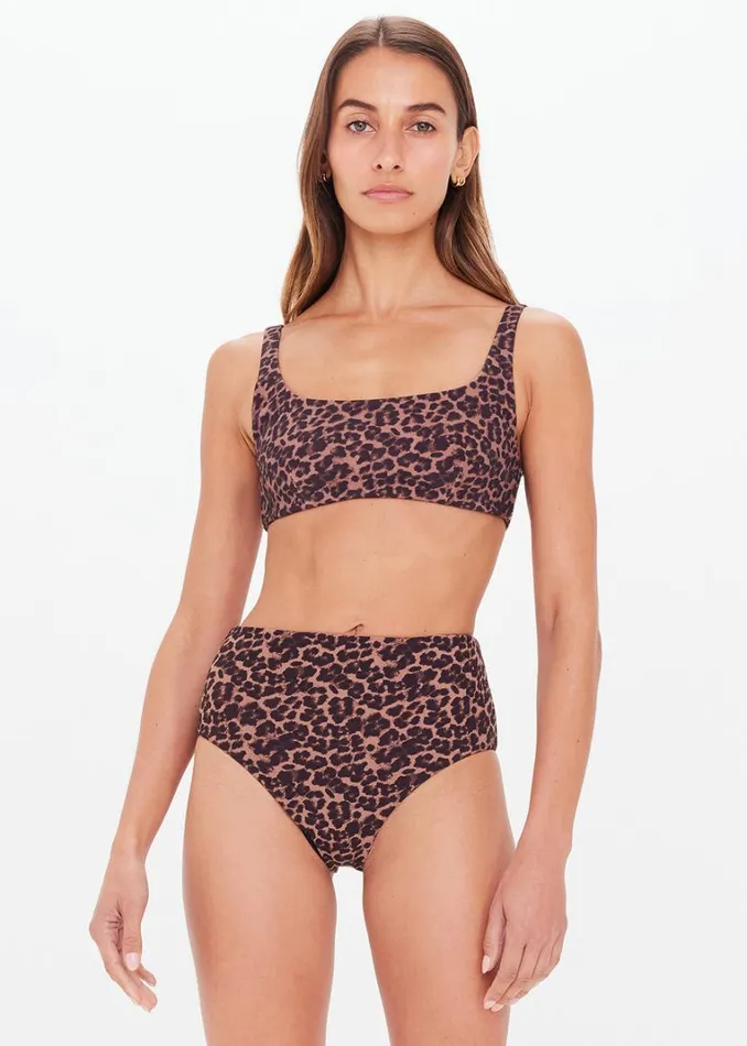 The Upside BIARRITZ RORY BRA Leopard Shop Swim Tops The Upside BIARRITZ RORY BRA Leopard Shop Swim Tops
