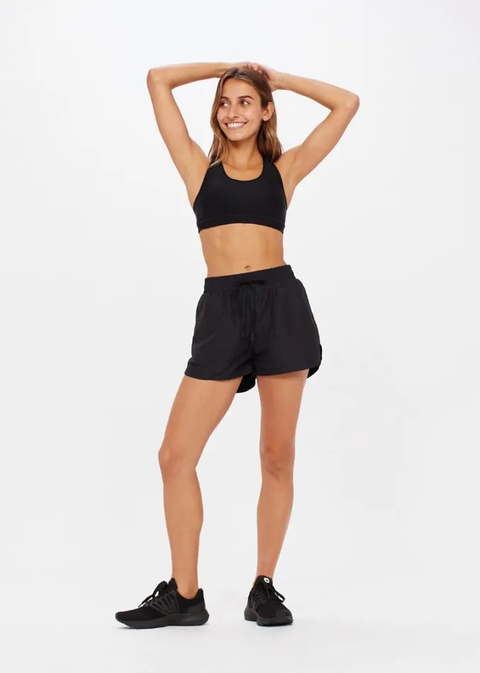 The Upside BILLIE RUN SHORT Black Shop Shorts The Upside BILLIE RUN SHORT Black Shop Shorts