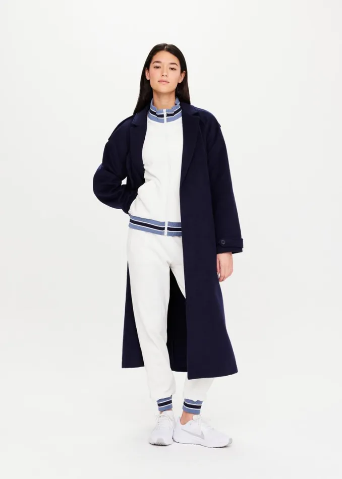 The Upside BOUNCE QUINN JACKET White Shop Jackets and Coats