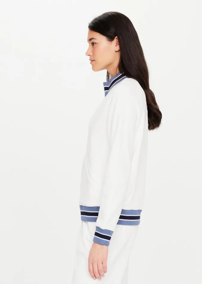 The Upside BOUNCE QUINN JACKET White Shop Jackets and Coats