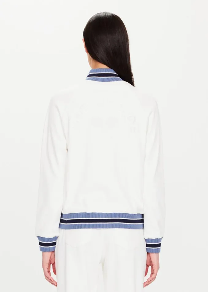 The Upside BOUNCE QUINN JACKET White Shop Jackets and Coats