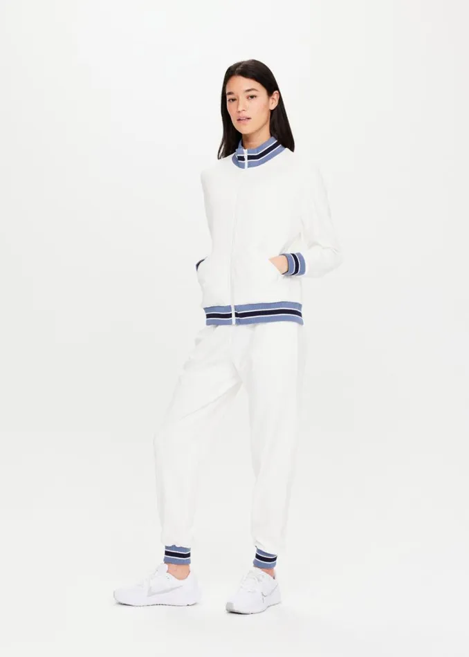 The Upside BOUNCE QUINN JACKET White Shop Jackets and Coats
