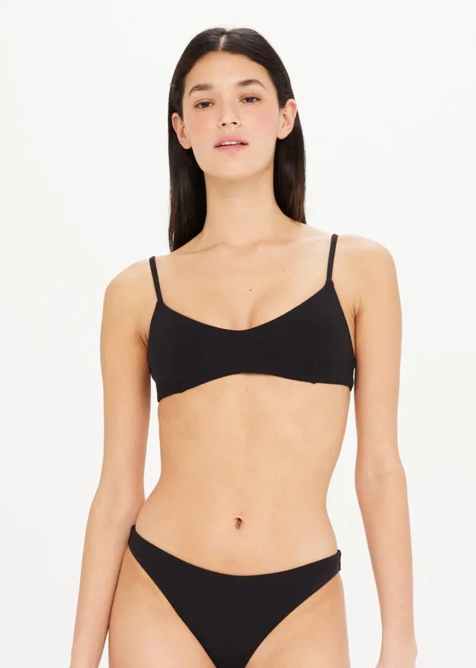 The Upside CAMP COVE HELENA BRALETTE Black Shop Swim Tops