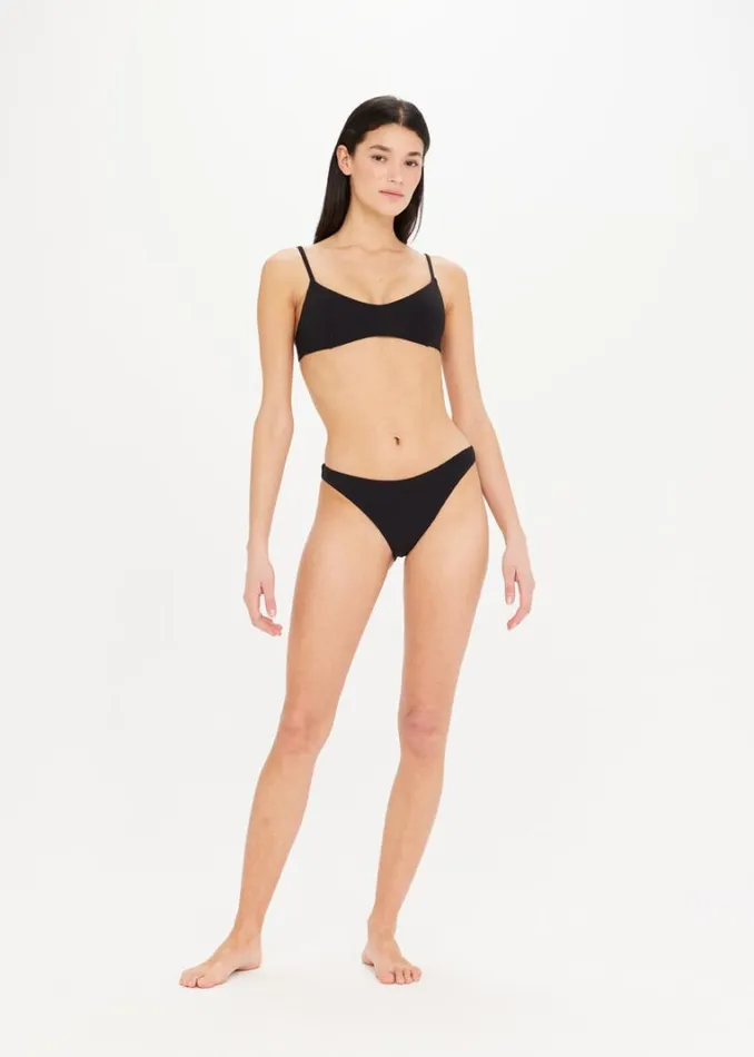 The Upside CAMP COVE MOSS PANT Black Shop Swim Bottoms