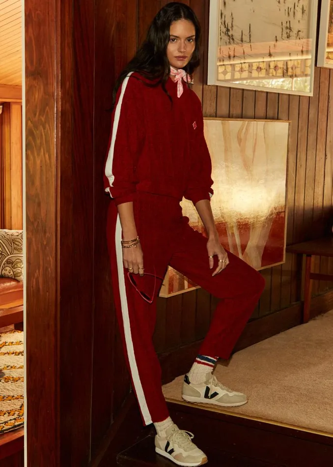 The Upside COLLEGIATE FRANCA PANT Red Shop Pants