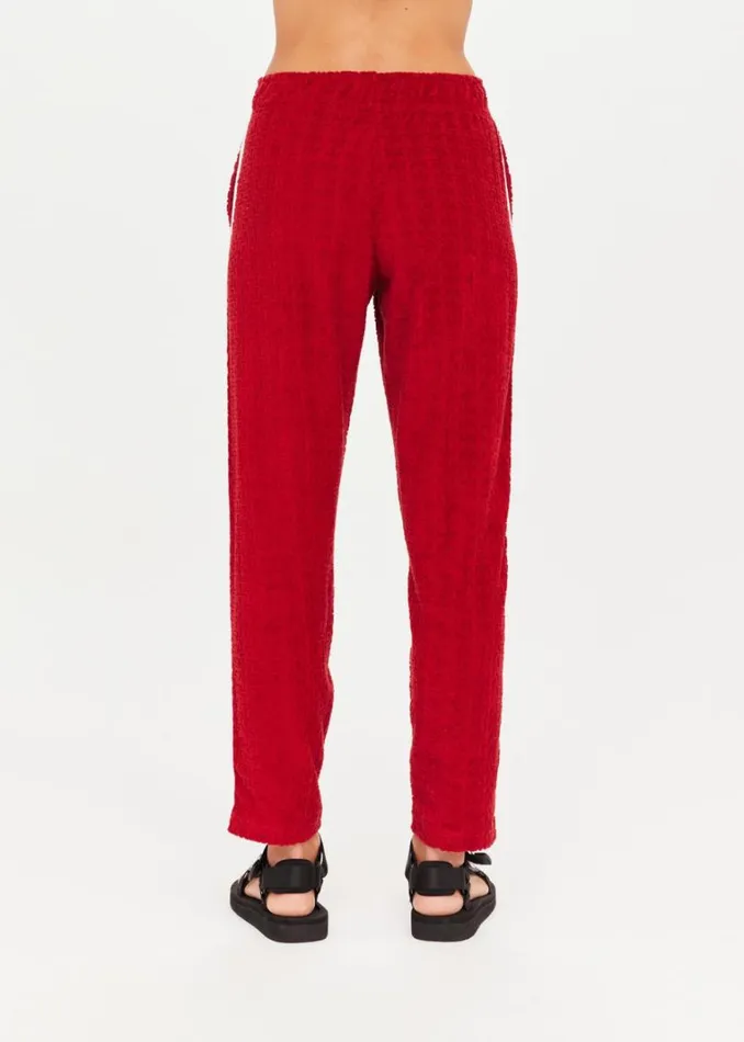 The Upside COLLEGIATE FRANCA PANT Red Shop Pants