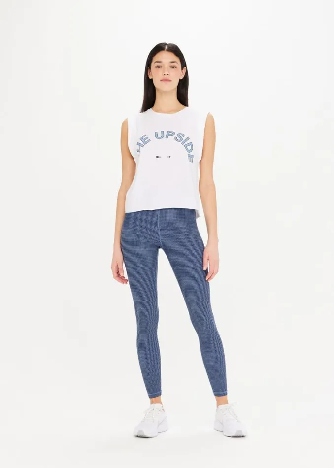 The Upside CROPPED MUSCLE TANK White Shop Shirts and Tanks The Upside CROPPED MUSCLE TANK White Shop Shirts and Tanks
