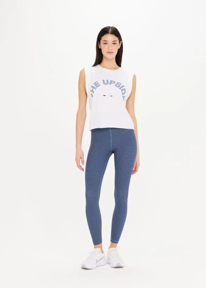 The Upside CROPPED MUSCLE TANK White Shop Shirts and Tanks The Upside CROPPED MUSCLE TANK White Shop Shirts and Tanks