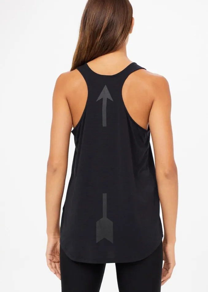 The Upside DRI RELEASE MARKOVA TANK Black Shop Shirts and Tanks