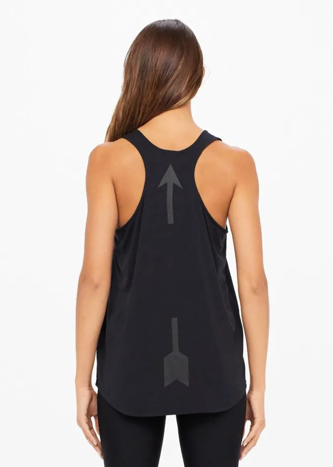 The Upside DRI RELEASE MARKOVA TANK Black Shop Shirts and Tanks