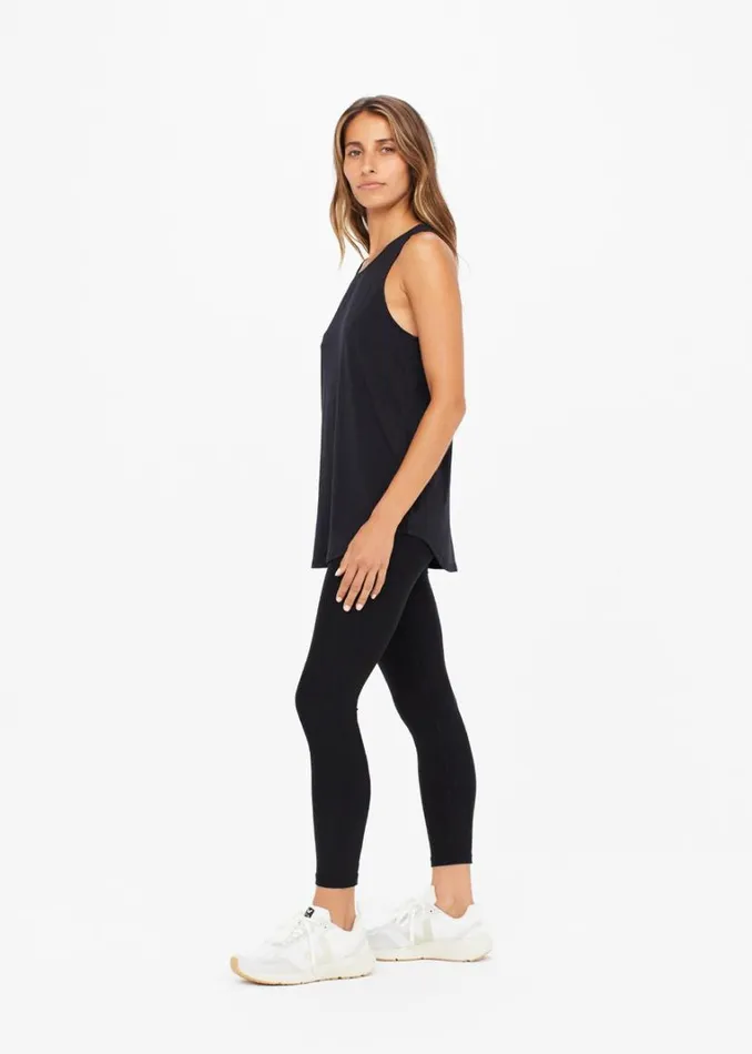 The Upside DRI RELEASE MARKOVA TANK Black Shop Shirts and Tanks