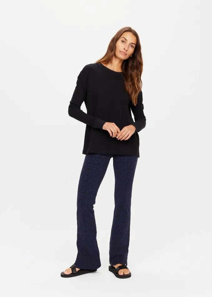 The Upside EVIE LONG SLEEVE Black Shop Shirts and Tanks The Upside EVIE LONG SLEEVE Black Shop Shirts and Tanks