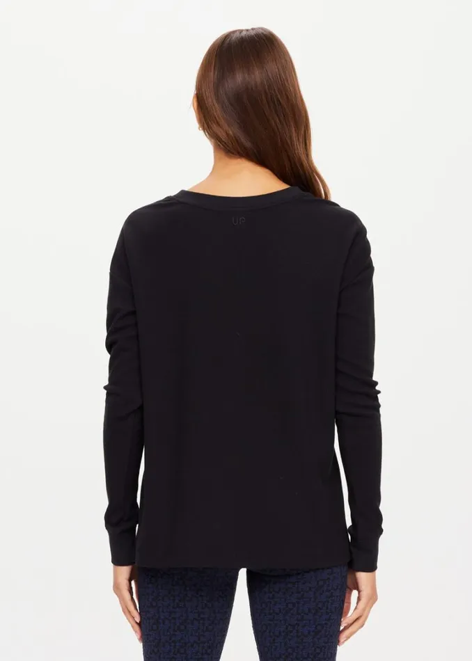 The Upside EVIE LONG SLEEVE Black Shop Shirts and Tanks The Upside EVIE LONG SLEEVE Black Shop Shirts and Tanks