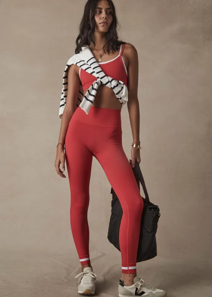 The Upside FORM SEAMLESS 25IN MIDI PANT Chilli Shop Leggings