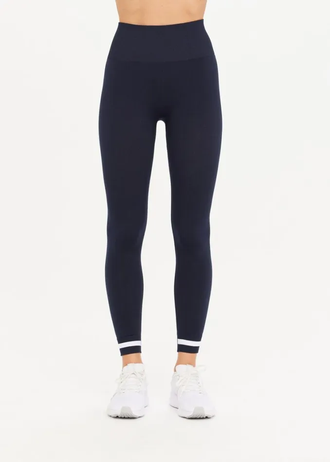 The Upside FORM SEAMLESS 25IN MIDI PANT Navy Shop Leggings The Upside FORM SEAMLESS 25IN MIDI PANT Navy Shop Leggings