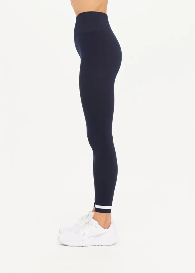 The Upside FORM SEAMLESS 25IN MIDI PANT Navy Shop Leggings The Upside FORM SEAMLESS 25IN MIDI PANT Navy Shop Leggings