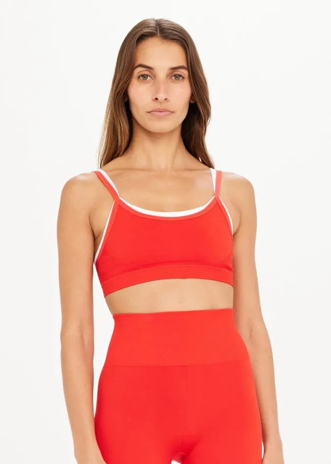 The Upside FORM SEAMLESS KELSEY BRA Chilli Shop Sports Bras The Upside FORM SEAMLESS KELSEY BRA Chilli Shop Sports Bras