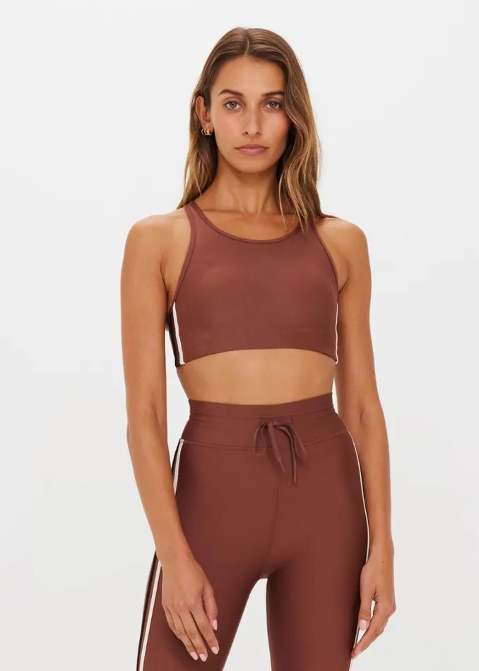 The Upside HUSTLE LINDA BRA Cocoa Shop Sports Bras The Upside HUSTLE LINDA BRA Cocoa Shop Sports Bras