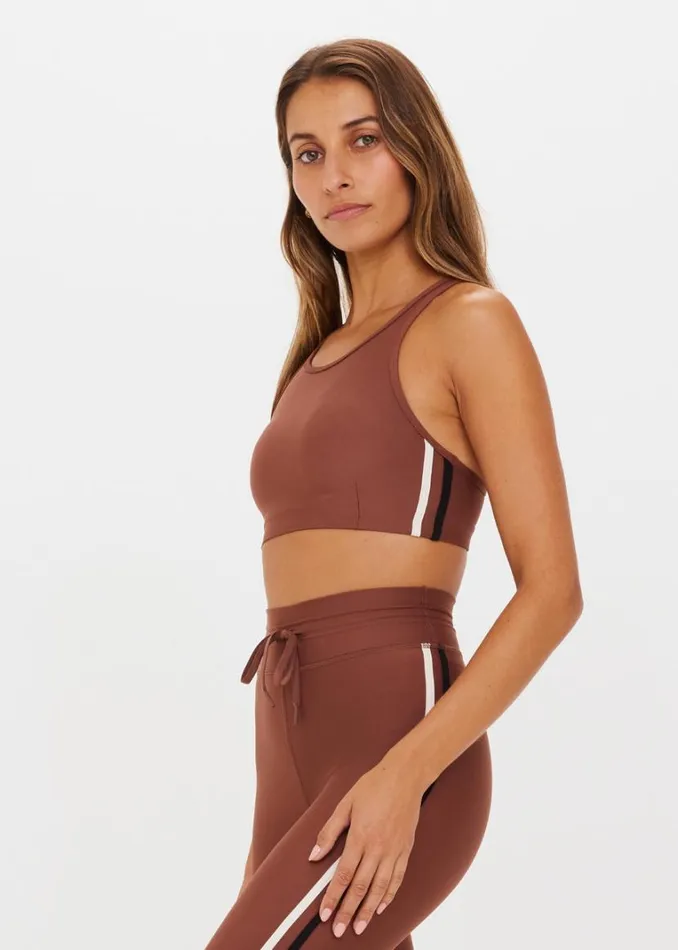 The Upside HUSTLE LINDA BRA Cocoa Shop Sports Bras The Upside HUSTLE LINDA BRA Cocoa Shop Sports Bras