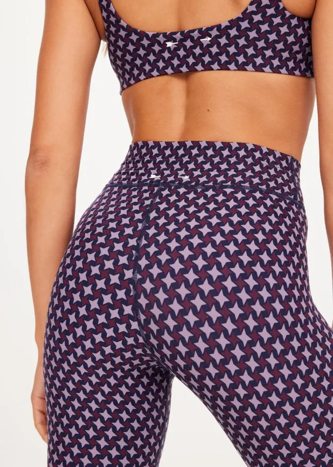 The Upside INTERSTELLA 25IN MIDI PANT Geo Shop Leggings
