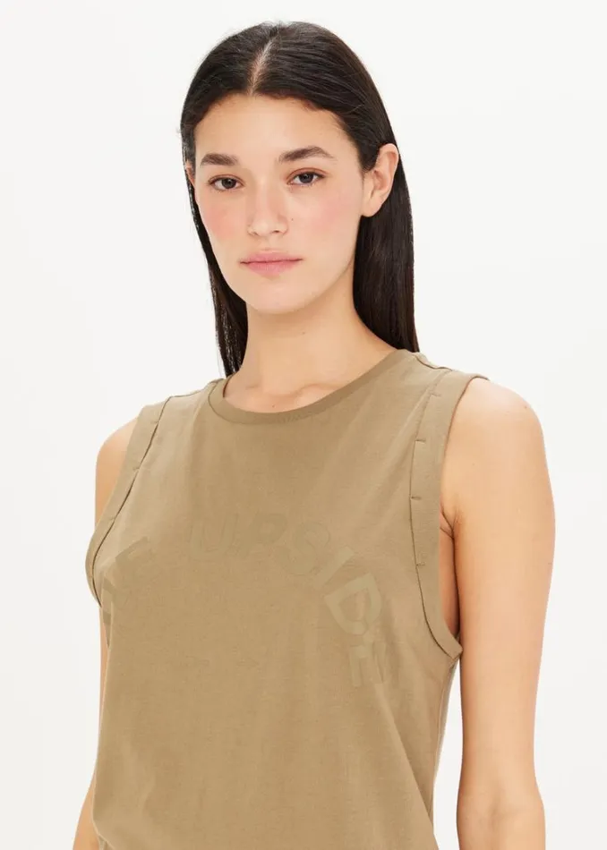 The Upside JEET TANK Olive Shop Shirts and Tanks The Upside JEET TANK Olive Shop Shirts and Tanks
