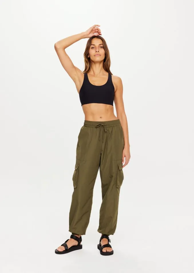 The Upside KENDALL CARGO PANT Olive Shop Pants The Upside KENDALL CARGO PANT Olive Shop Pants
