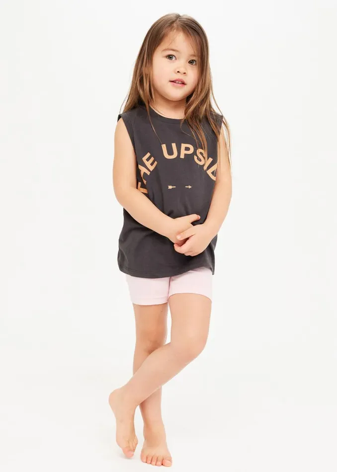 The Upside KIDS MUSCLE TANK Washed Black Shop Shirts and Tanks The Upside KIDS MUSCLE TANK Washed Black Shop Shirts and Tanks