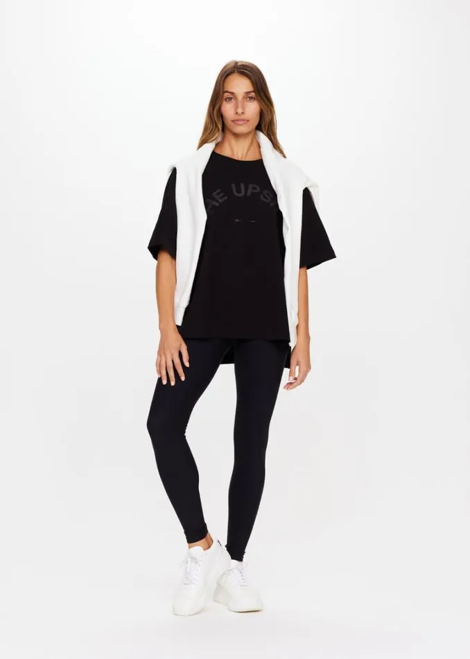The Upside LAURA TEE Black Shop Shirts and Tanks The Upside LAURA TEE Black Shop Shirts and Tanks