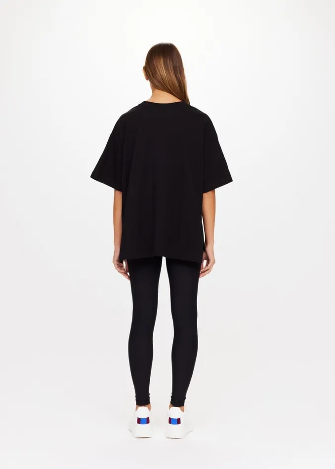 The Upside LAURA TEE Black Shop Shirts and Tanks The Upside LAURA TEE Black Shop Shirts and Tanks