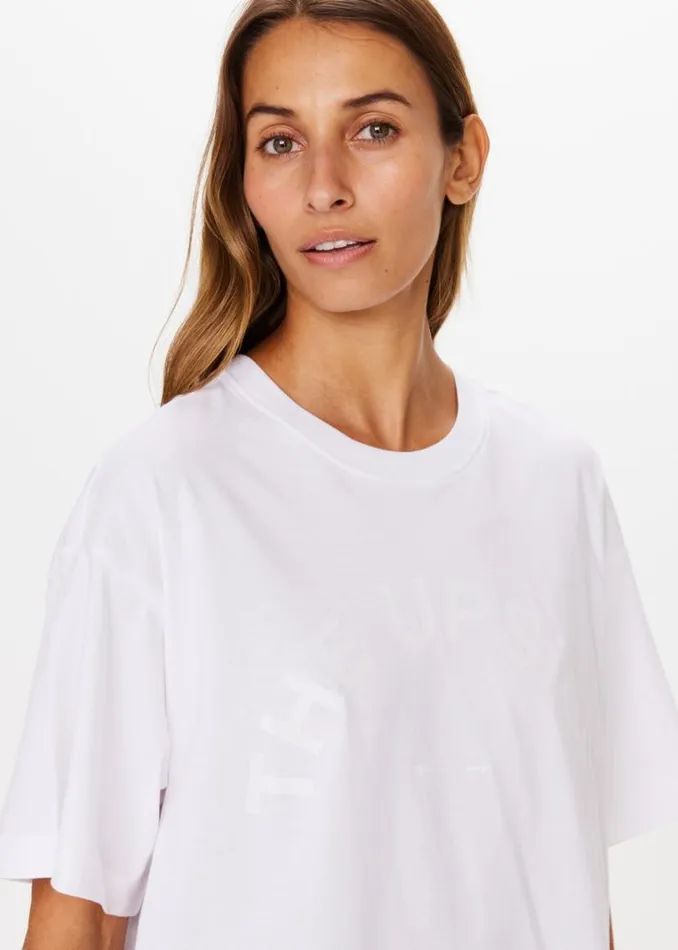 The Upside LAURA TEE White Shop Shirts and Tanks The Upside LAURA TEE White Shop Shirts and Tanks