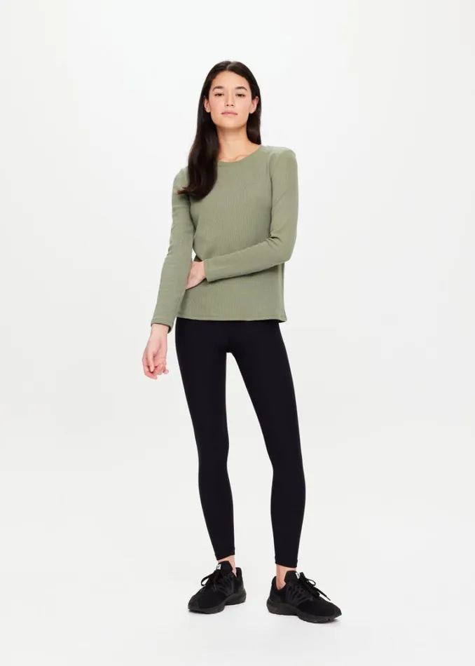 The Upside MILA LONG SLEEVE Olive Shop Shirts and Tanks The Upside MILA LONG SLEEVE Olive Shop Shirts and Tanks