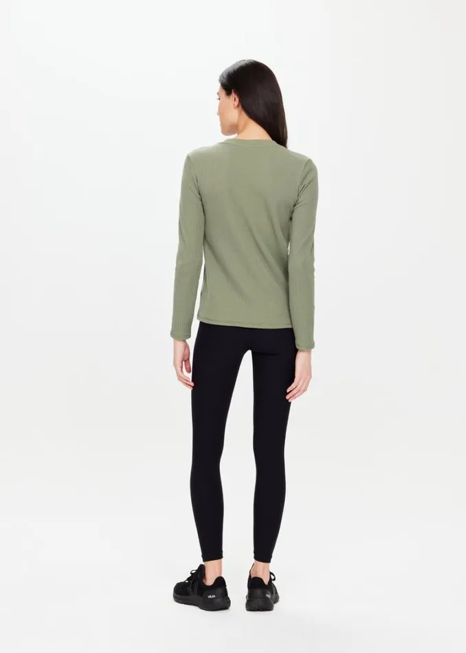 The Upside MILA LONG SLEEVE Olive Shop Shirts and Tanks The Upside MILA LONG SLEEVE Olive Shop Shirts and Tanks