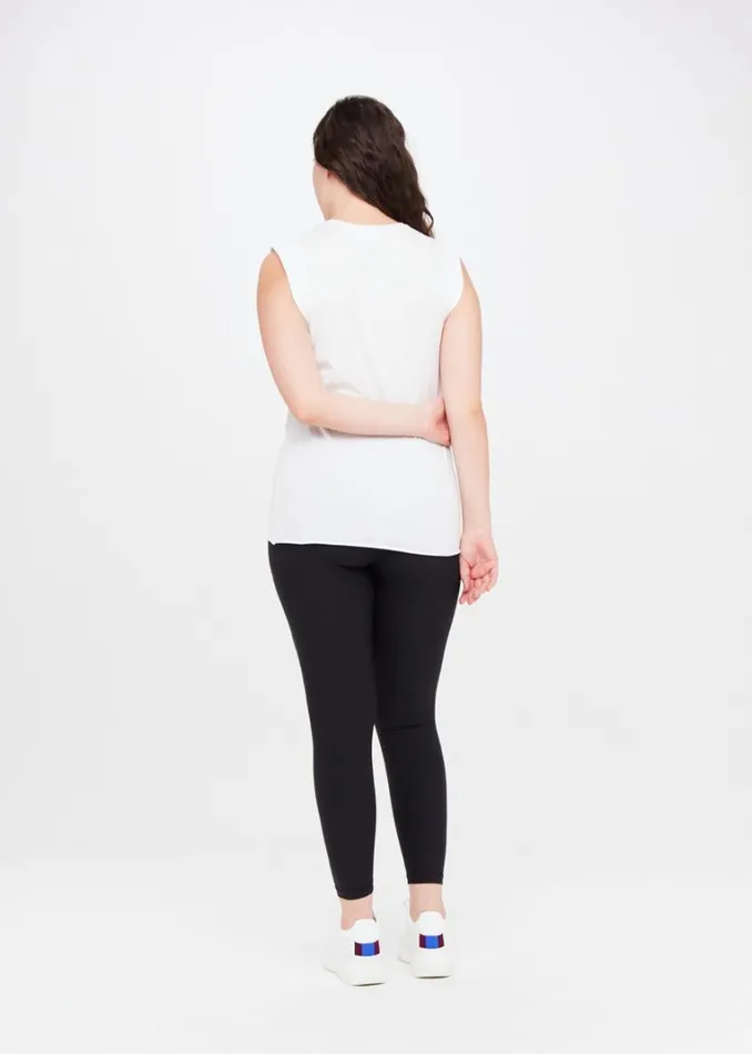 The Upside MUSCLE TANK White Shop Shirts and Tanks