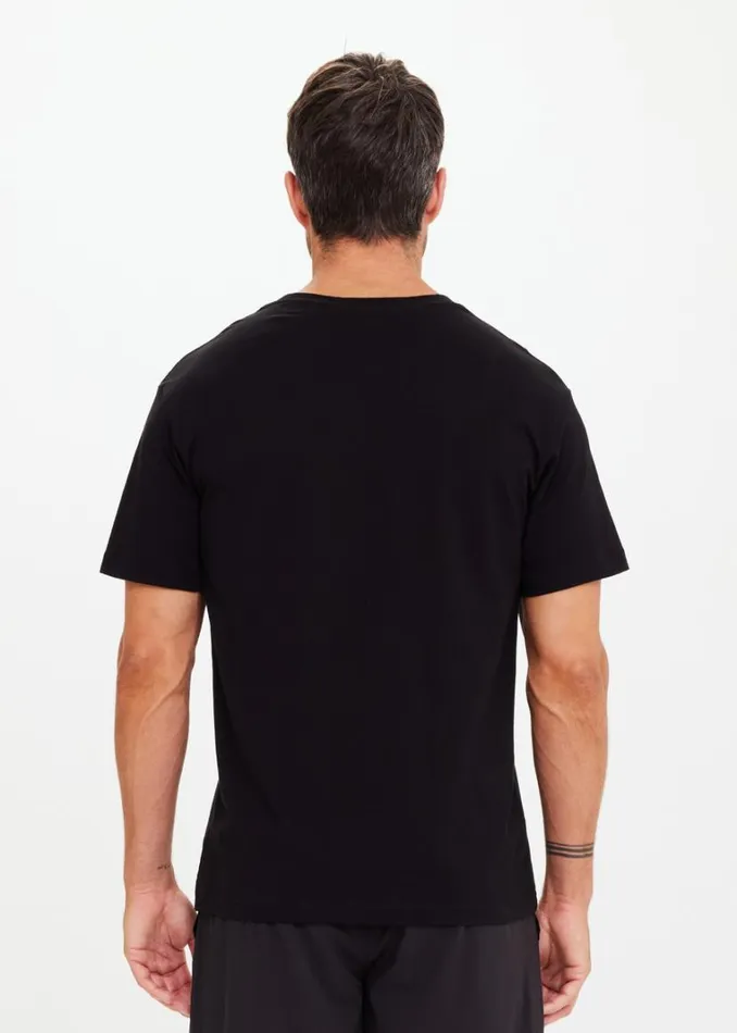 The Upside NEWMAN TEE Black Shop Tops The Upside NEWMAN TEE Black Shop Tops