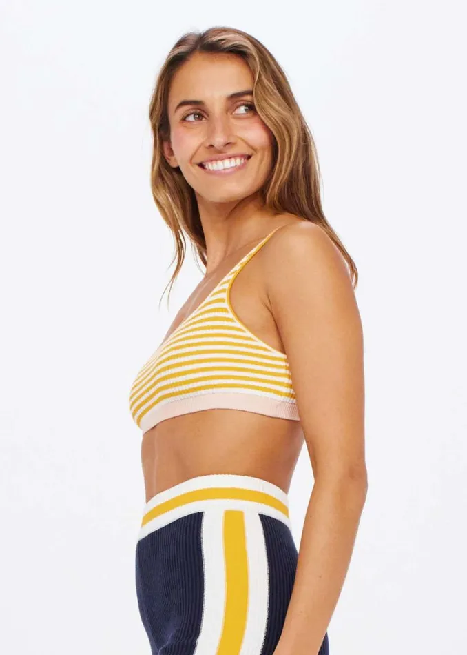 The Upside NORFOLK RORY KNIT BRA Whitesun Shop Knitwear The Upside NORFOLK RORY KNIT BRA Whitesun Shop Knitwear
