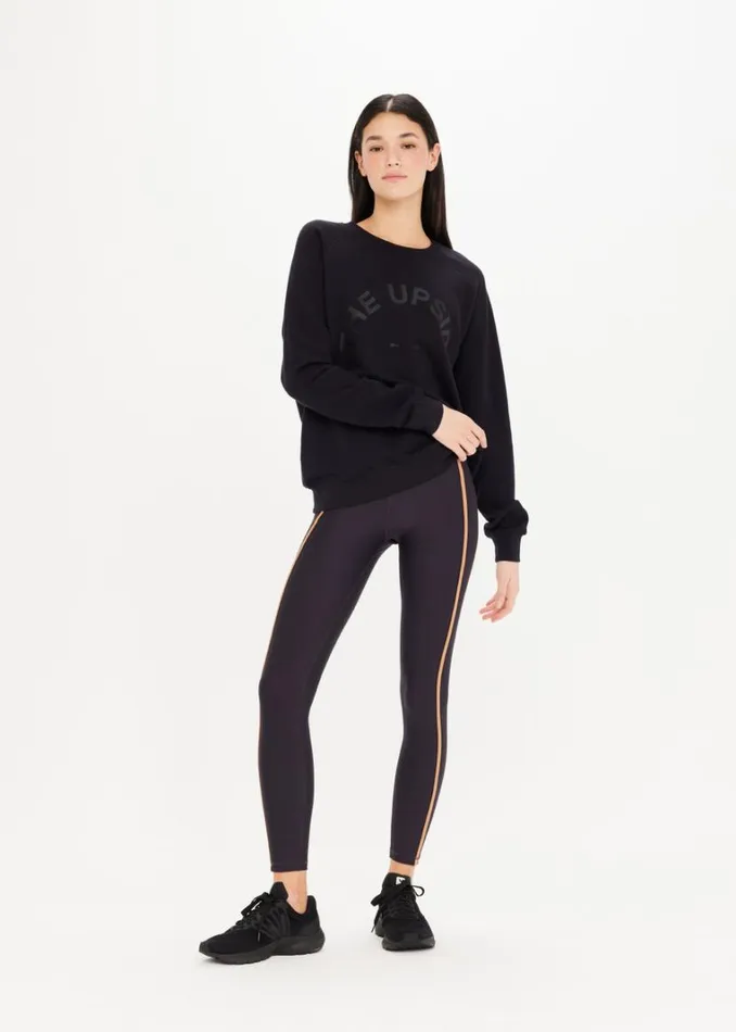 The Upside NORTHSTAR 25IN MIDI PANT Black Shop Leggings The Upside NORTHSTAR 25IN MIDI PANT Black Shop Leggings