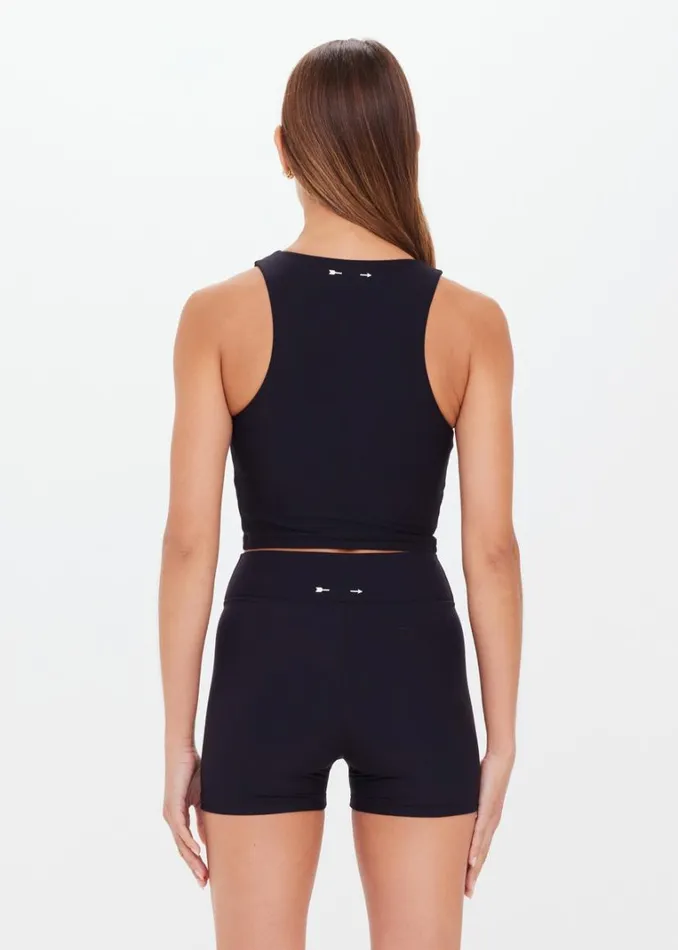 The Upside PEACHED 25IN SPIN SHORT Black Shop Shorts The Upside PEACHED 25IN SPIN SHORT Black Shop Shorts