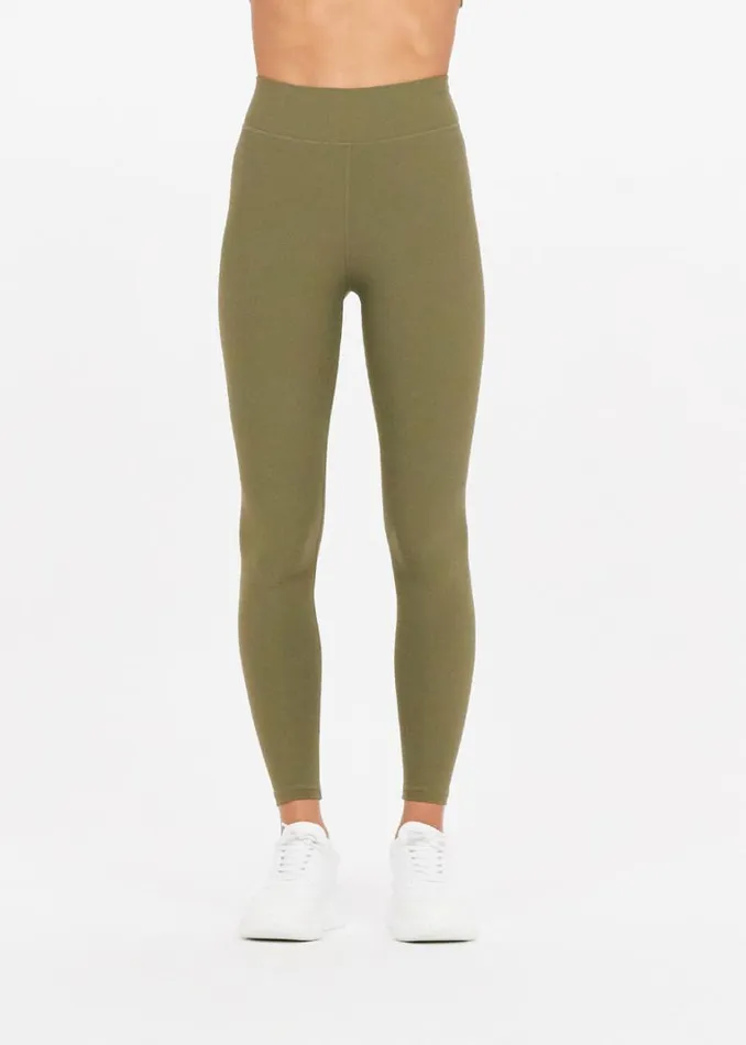 The Upside PEACHED 25IN MIDI PANT Olive Shop Leggings The Upside PEACHED 25IN MIDI PANT Olive Shop Leggings