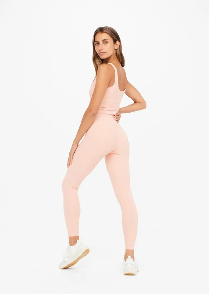 The Upside PEACHED 25IN MIDI PANT Rose Shop Leggings The Upside PEACHED 25IN MIDI PANT Rose Shop Leggings