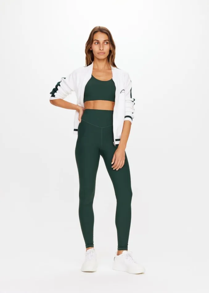 The Upside PEACHED 28IN HIGH RISE PANT British Racing Green Shop Leggings The Upside PEACHED 28IN HIGH RISE PANT British Racing Green Shop Leggings