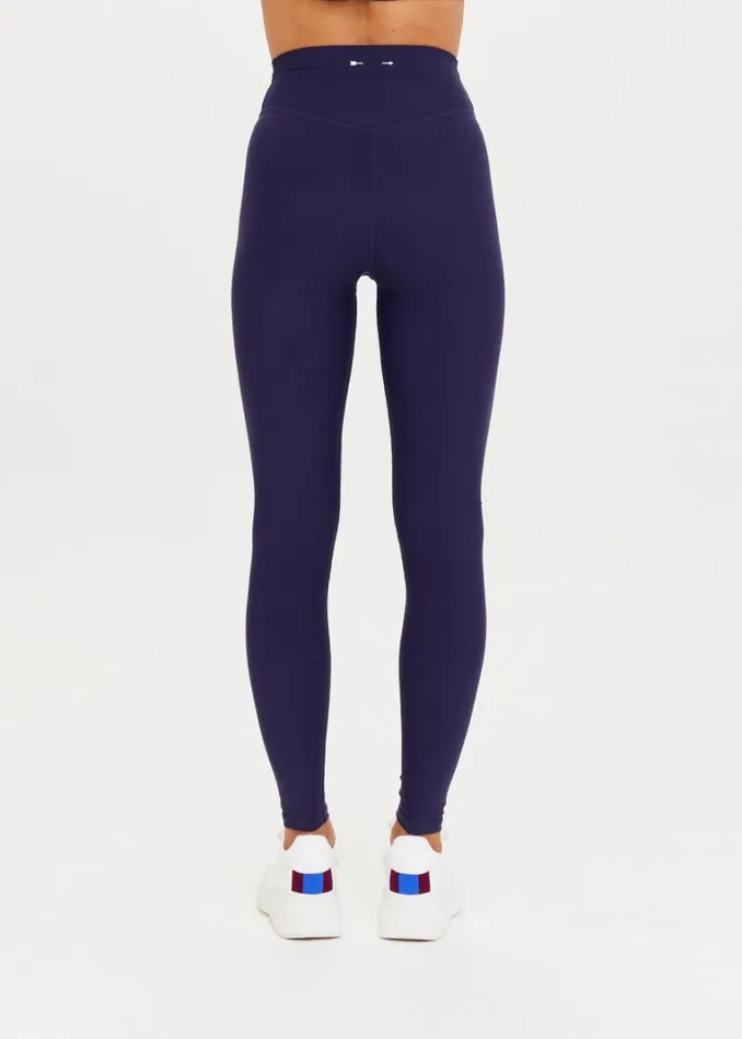 The Upside PEACHED 28IN HIGH RISE PANT Navy Shop Leggings The Upside PEACHED 28IN HIGH RISE PANT Navy Shop Leggings