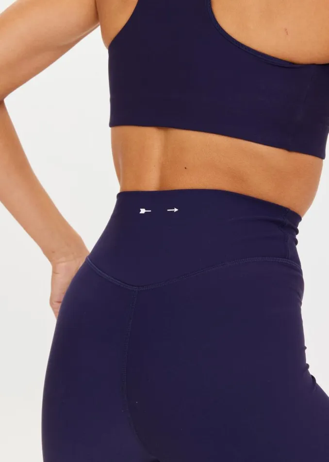 The Upside PEACHED 28IN HIGH RISE PANT Navy Shop Leggings The Upside PEACHED 28IN HIGH RISE PANT Navy Shop Leggings