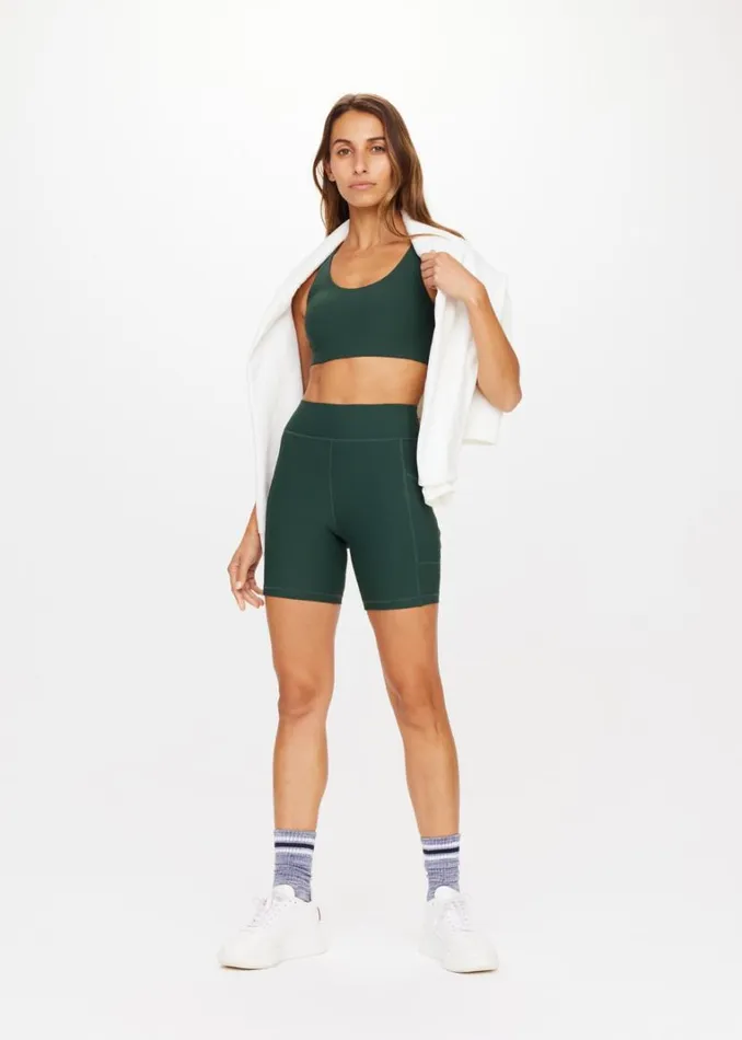 The Upside PEACHED 6IN POCKET SPIN SHORT British Racing Green Shop Shorts The Upside PEACHED 6IN POCKET SPIN SHORT British Racing Green Shop Shorts