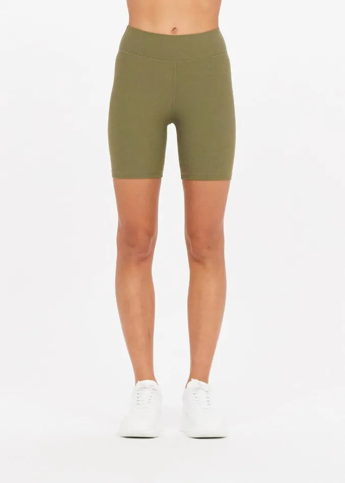 The Upside PEACHED 6IN SPIN SHORT Olive Shop Shorts The Upside PEACHED 6IN SPIN SHORT Olive Shop Shorts