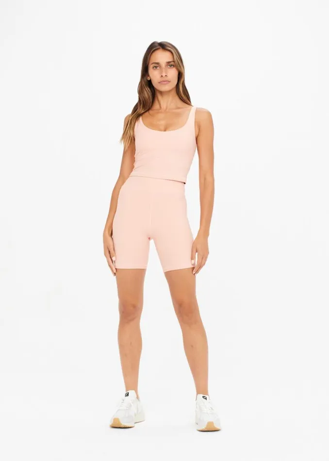 The Upside PEACHED 6IN SPIN SHORT Rose Shop Shorts
