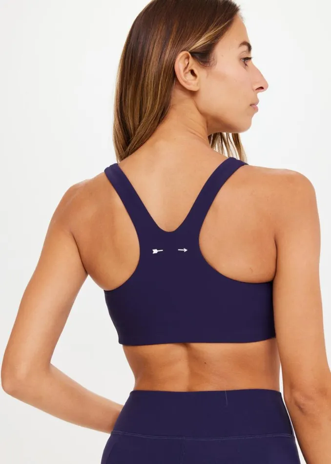 The Upside PEACHED JADE BRA Navy Shop Sports Bras The Upside PEACHED JADE BRA Navy Shop Sports Bras