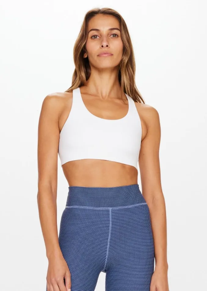 The Upside PEACHED JADE BRA White Shop Sports Bras The Upside PEACHED JADE BRA White Shop Sports Bras