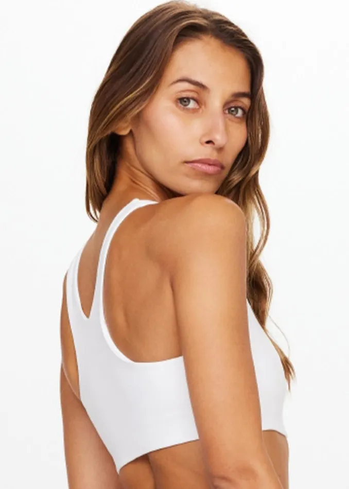 The Upside PEACHED JADE BRA White Shop Sports Bras The Upside PEACHED JADE BRA White Shop Sports Bras